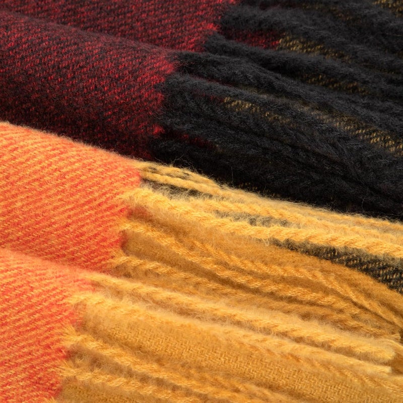 BLATIAL Store Womens Scarf Winter Blanket Large Scarves Thick Soft Warm Plaid Chunky Scarfs - Image 4